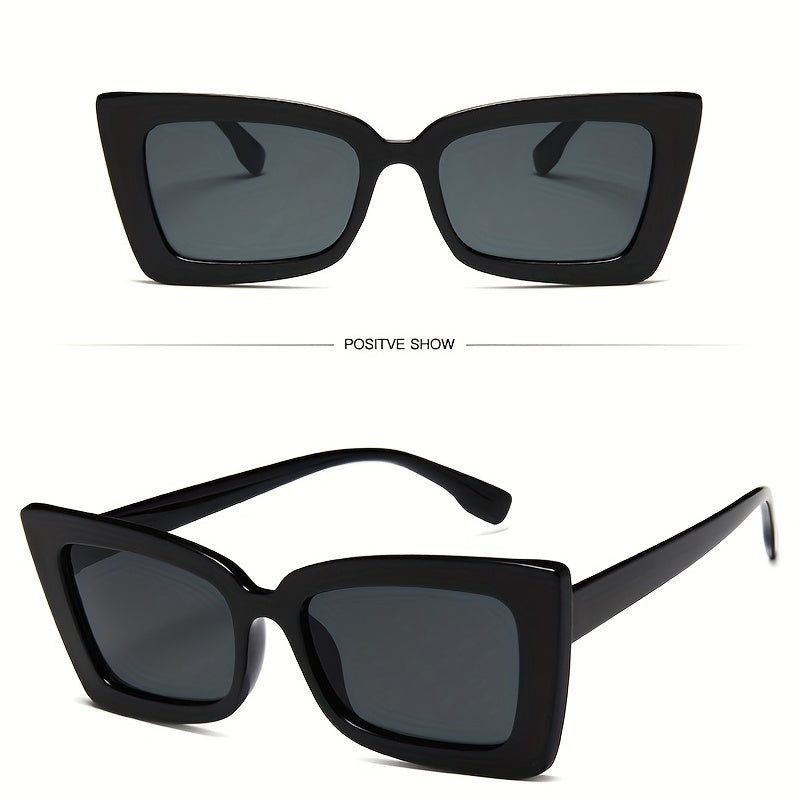 Square Frame Sunglasses UV400 Beach Fishing Glasses