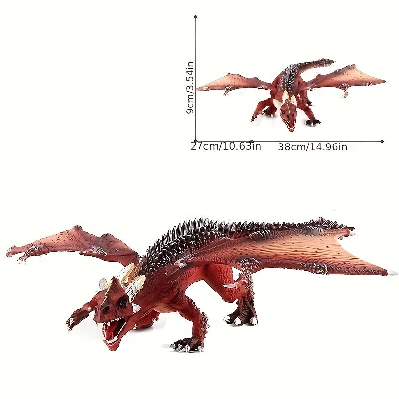 Dragon Beast Realistic Solid Plastic Models - Perfect Decor Gift