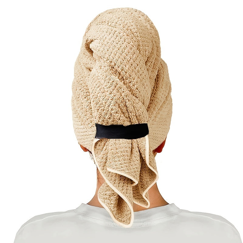 Microfiber Hair Towel Wrap for Wet Hair Absorbent Drying Towel
