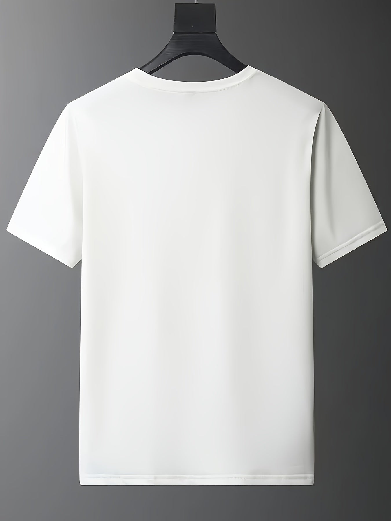 Pattern Print Men's Sports T-Shirt Graphic Tee Summer Outdoor Clothing