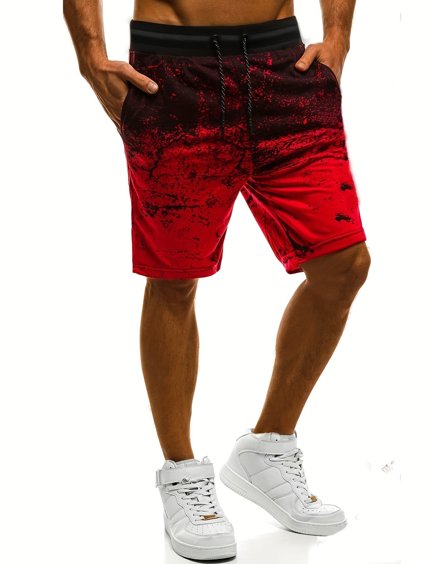 Men's Comfy Drawstring Shorts for Summer - Elastic Waist