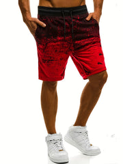 Men's Comfy Drawstring Shorts for Summer - Elastic Waist