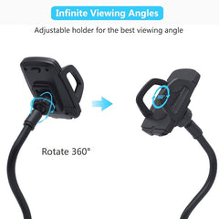 Universal Magnetic Car Cup Holder for 2 Phones 360&deg; Rotation