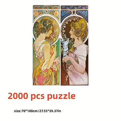 2000pcs Jigsaw Puzzles Home Wall Decoration Challenging Game Educational Toys