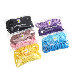 Large Stretch Hair Ties No Slip Ponytail Holders For Thick Curly Hair