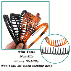 Teeth Hair Band Nonslip Headband For Face Washing Makeup Women Men