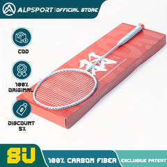 Carbon Pro Offensive Badminton Racket for Training