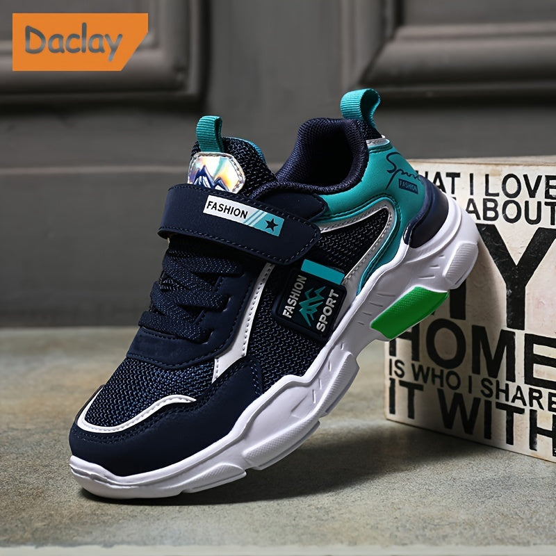 Daclay Casual Low Top Boys Sneakers Breathable Lightweight Anti Slip