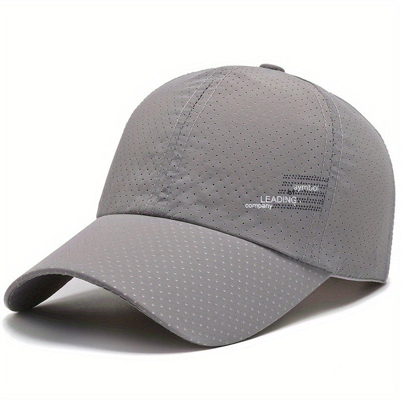Breathable Baseball Cap Quick Drying Adjustable Sun Hat Lightweight Unisex