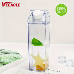 Portable Leakproof Milk Bottle with Cow Pattern