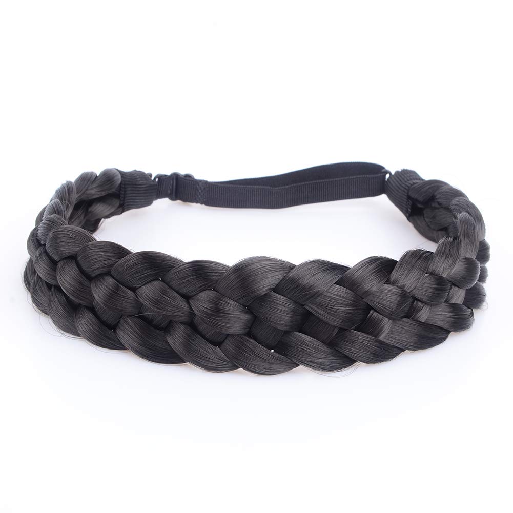 Women Braided Headband Hairpiece Hair Band Hair Accessories