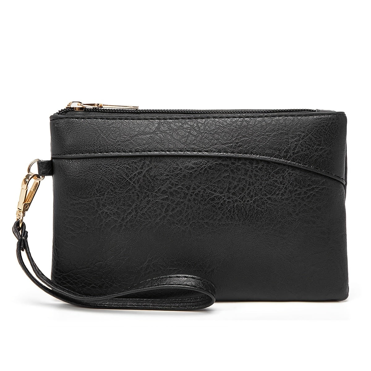 Women's Retro Faux Leather Wallet Clutch Bag