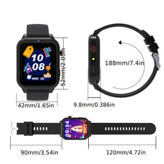 Greenport Smart Watch for Kids 18 Games Touchscreen USB Camera Music Video