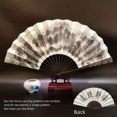 Men's Folding Fan Traditional Style Ancient Style Male's Fan
