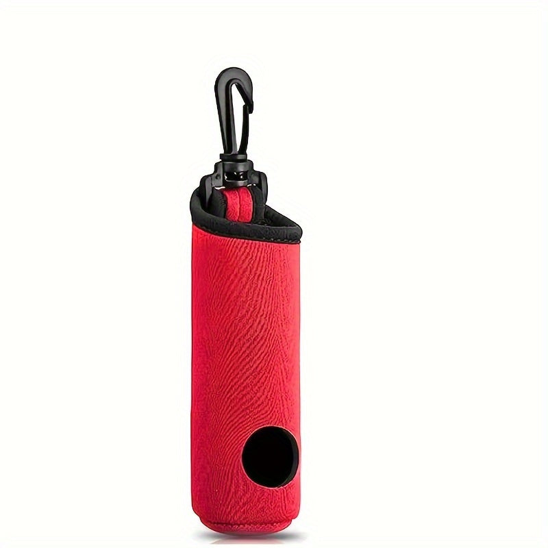 Ball Waist Bag Holds 3 Balls & 3 Tees Fanny Pack with Carrying Hook