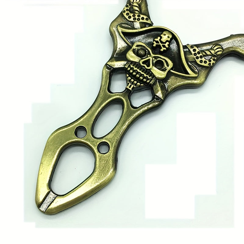Creative Pirate Skeleton Slingshot Toy for Outdoor Practice