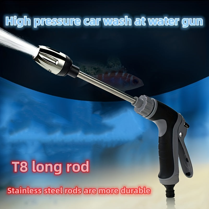 High Pressure Car Wash Water Gun Garden Hose Nozzle Household Tool