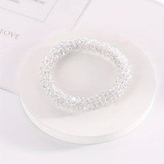 Crystal Hair Rope Ponytail Holder Hair Accessories