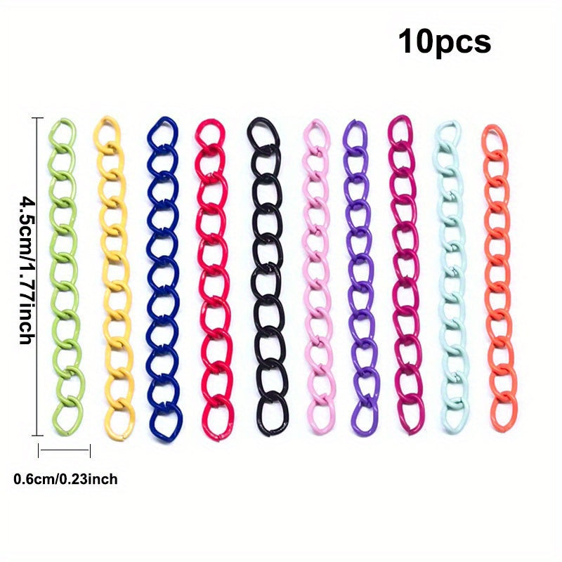 Mixed Alloy Open Ring Lobster Clasp Hook Ball Chain Jewelry Making DIY Finding