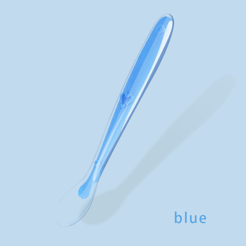 Children's Silicone Spoons for Baby's Tableware