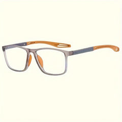 TR90 Ultralight Sport Reading Glasses Anti Ray Presbyopia Eyewear 4.0 Diopters