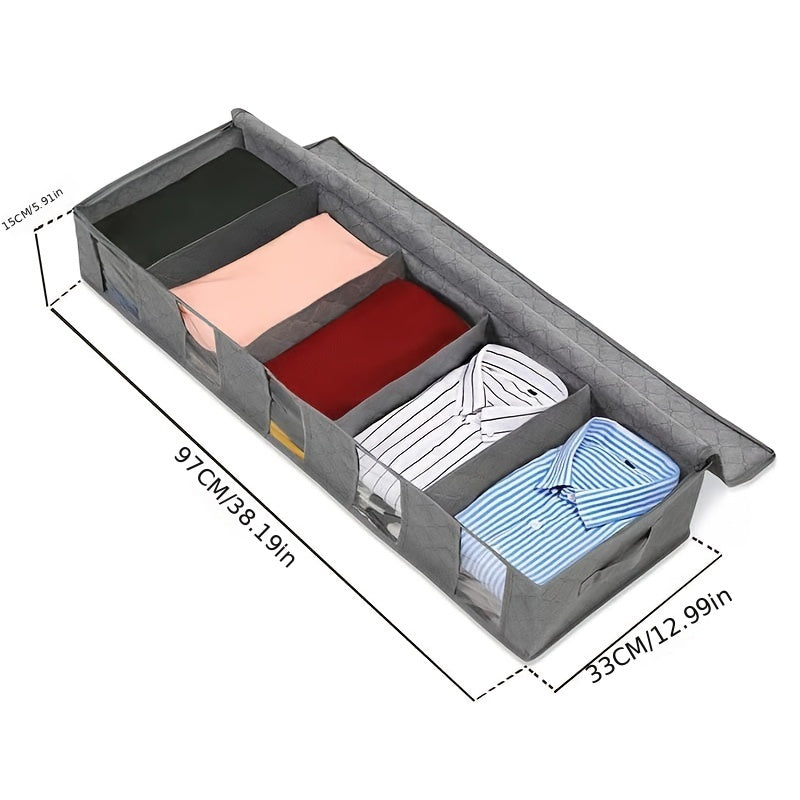Large Capacity Dustproof Storage Bag with Handle and Zipper