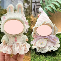 Fashionable Pink Outfit for 15-16 Dolls - LABUBU Compatible
