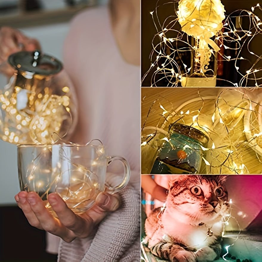 Solar String Lights with 8 Magical Lighting Modes