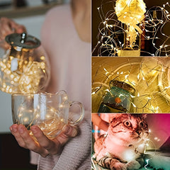 Solar String Lights with 8 Magical Lighting Modes