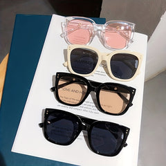 Square Sunglasses Mirror Lens UV400