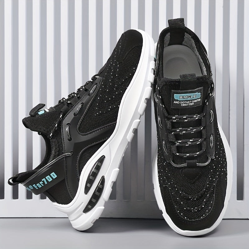 Men's Cushioned Sneakers Comfortable Breathable Shoes