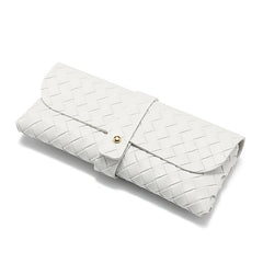 Soft Sunglasses Case with Belt Buckle Press On Eyewear Box