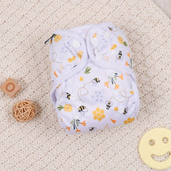 Waterproof Newborn Diaper Cover Reusable Adjustable Cloth Diaper