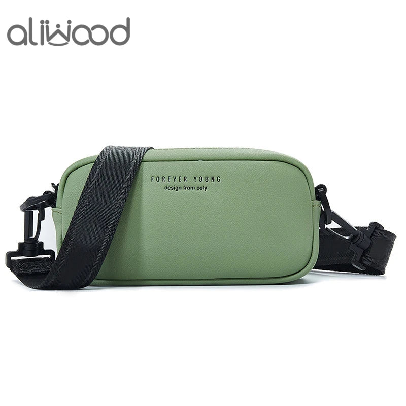 Leather Women Bags Small Flap Shoulder Messenger Bags