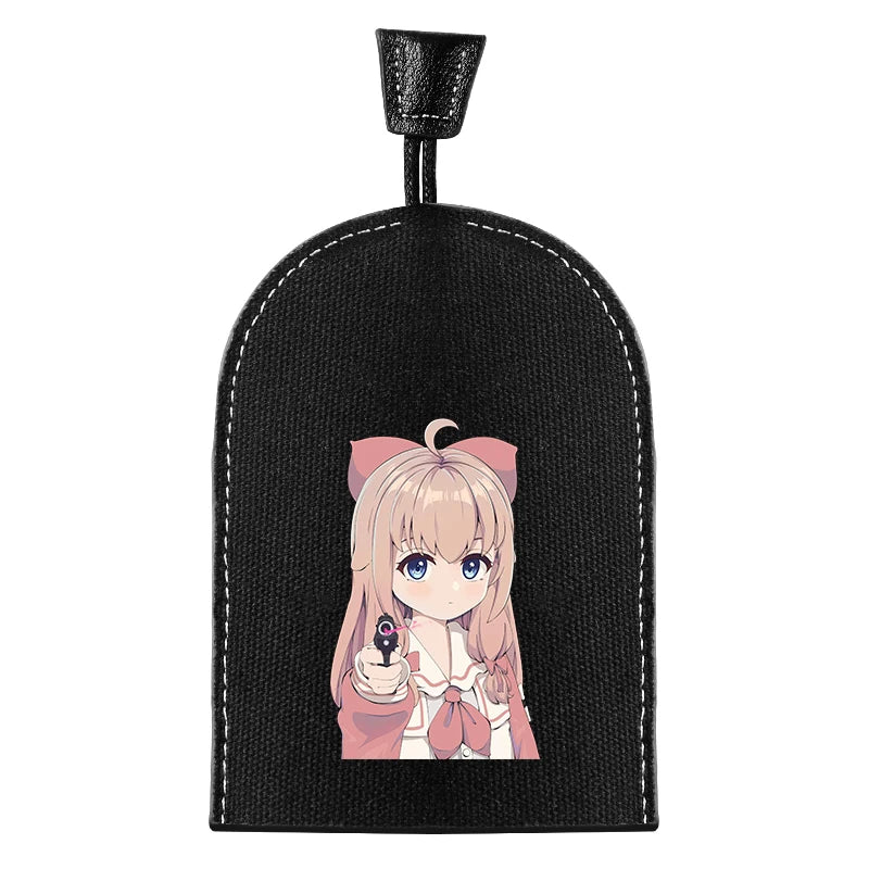 Jiaran Keychain Ring Key Bag Drawstring Key Holder Organizer Pouch