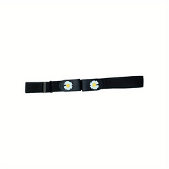 No Buckle Stretch Women's Belt Leather Belt Traceless Stretch Elastic