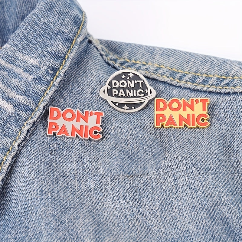 Planet Shaped Enamel Badges, Clothing Accessories for Men