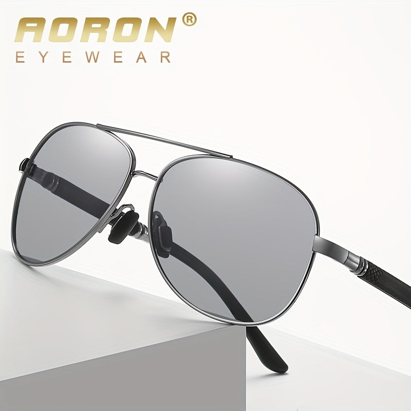 Metal Aviator Sunglasses Driving Toad Glasses for Men and Women
