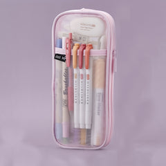 Transparent Pencil Case High School Exam Large Capacity