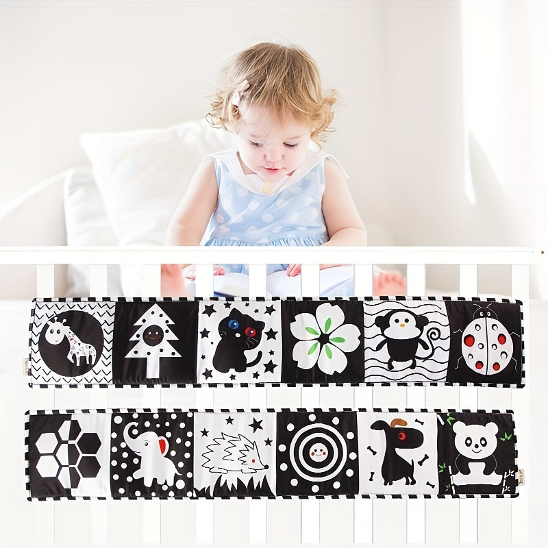 High Contrast Baby Cloth Book Toys for Boys
