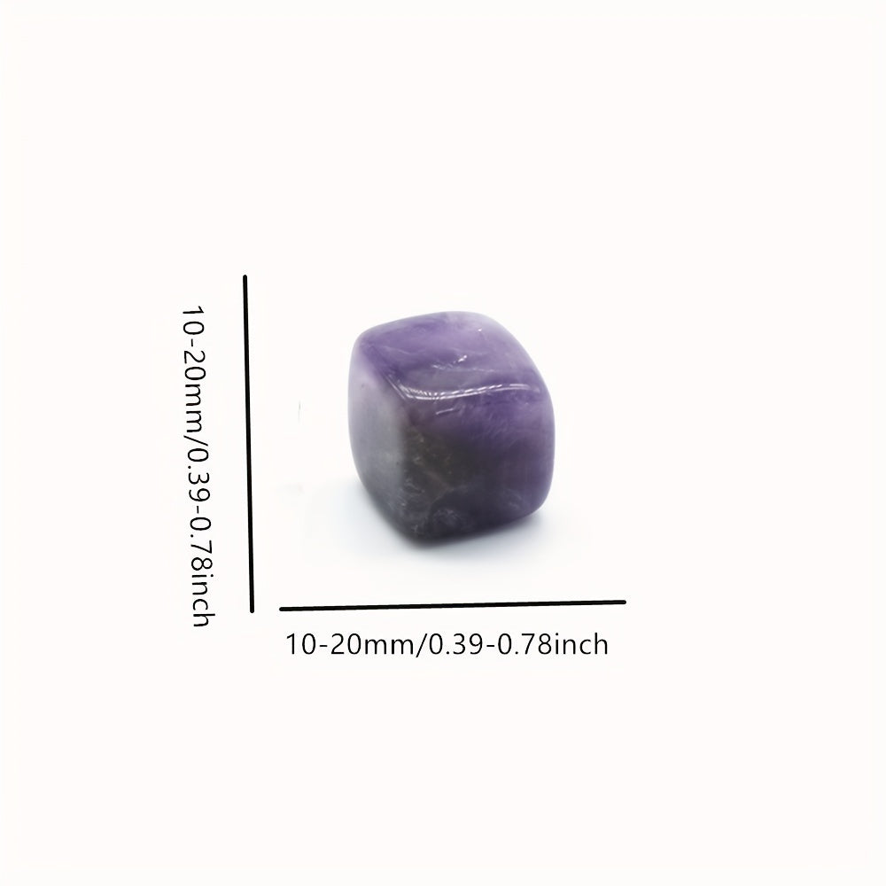 3Pcs Rose Quartz Tumbled Stones for Wicca Reiki Healing