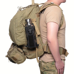 Molle Water Bottle Pouch Outdoor Travel Kettle Bag Backpack Attachment
