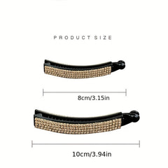 Chinese Style Rhinestone Ponytail Hair Clip