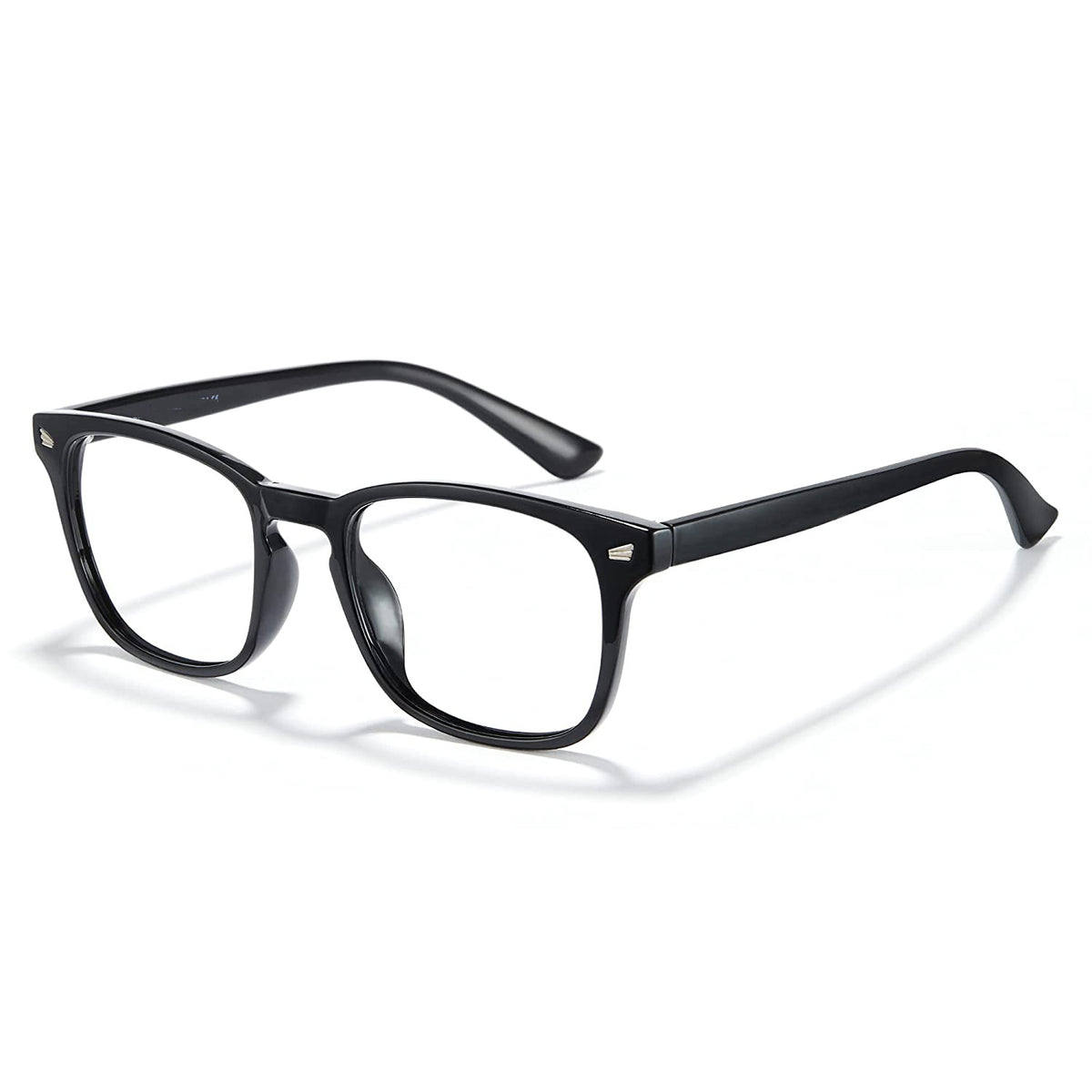 Light Blocking Eyestrain Clear Glasses For Women