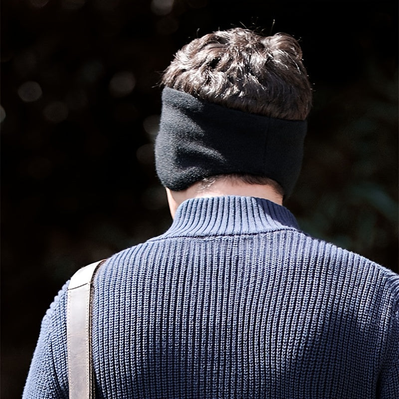 Men's Winter Sports Windproof Ski Earmuffs - Double Layer