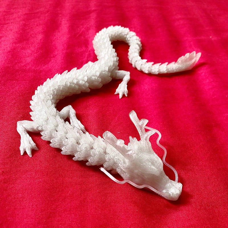 3D Printing Starlight Dragon Luminous Chinese Dragon Model
