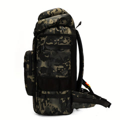 75L Camo Backpack Waterproof Outdoor Tactical Bag