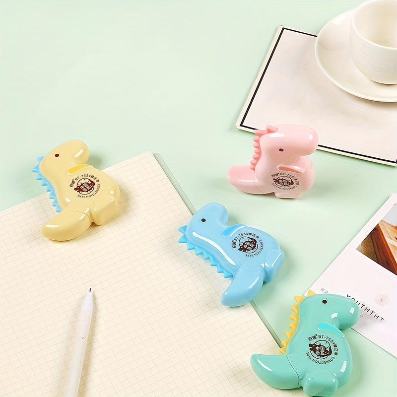 1pc Cartoon Dinosaur PET Correction Tape Student 8m Length
