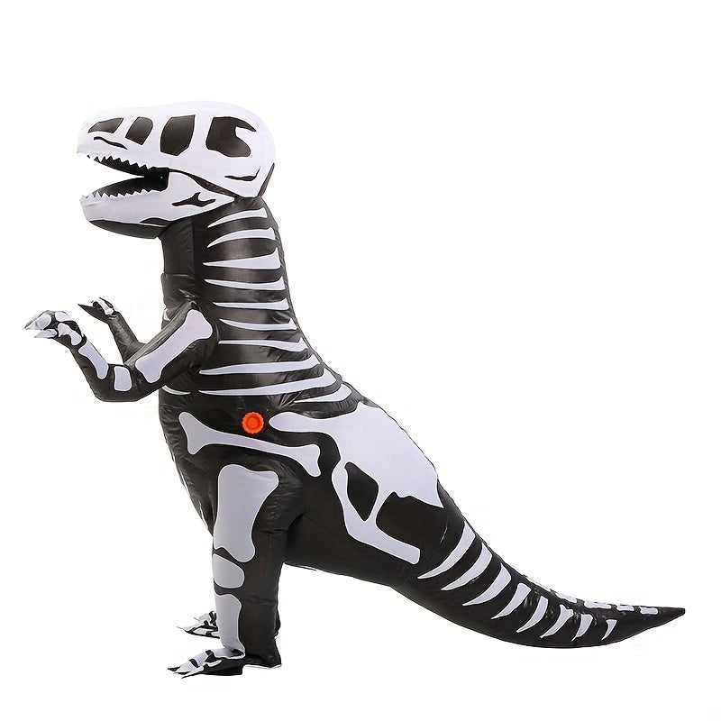 Halloween Zombie T-Rex Inflatable Costume for Outdoor Group Activities