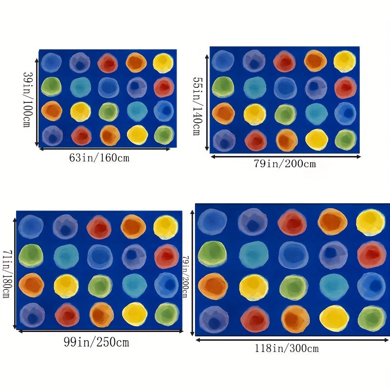Colorful Classroom Carpets Elementary Seating Rug For Nursery School